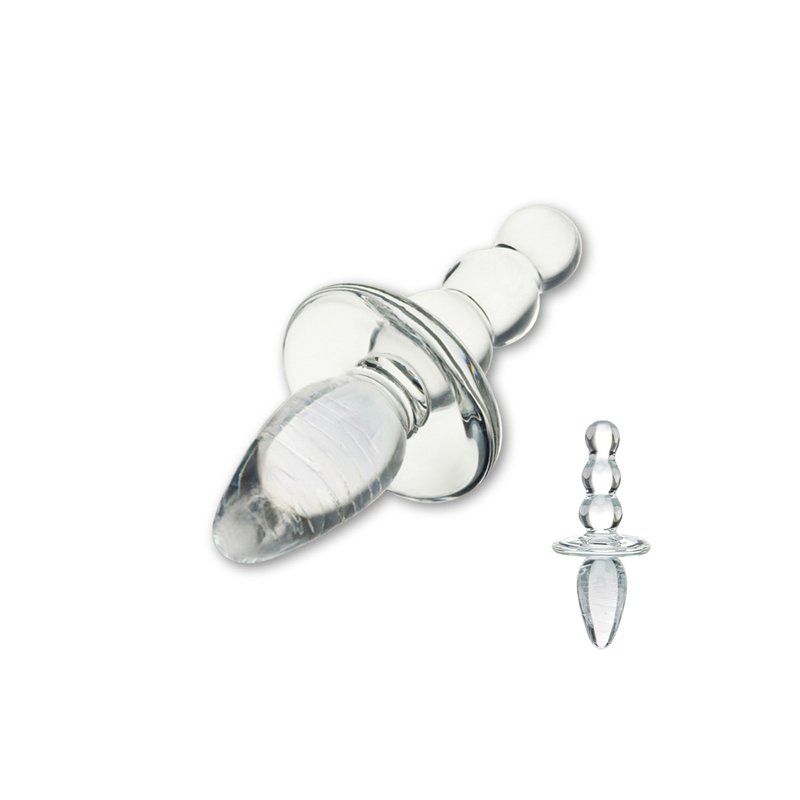 Gl S Titus Beaded Anal Plug Aus Glas Erotikfactory Ihr Erotikstor