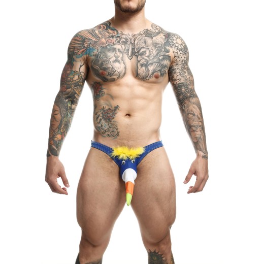 Mob Eroticwear Toucan Bikini Blau Multicolor Erotikfactory Ihr