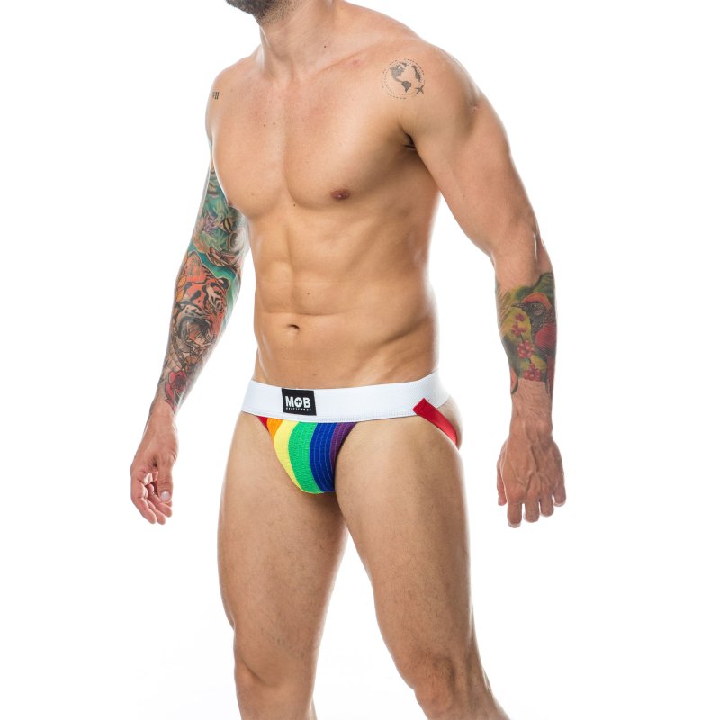 Mob Eroticwear Mob Pride Classic Jock Multicolor Erotikfactory Ih