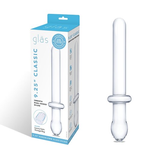 Gl S Smooth Clear Dual Ended Dildo Aus Glas Erotikfactory Ihr Ero