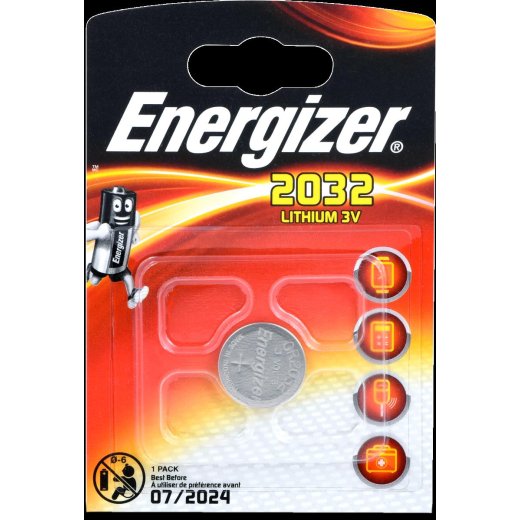 BATTERIEN 1 STÜCK CR 2032 LITHIUM 3V
