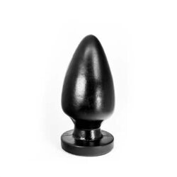 HUNG SYSTEM Egg Analplug aus PVC Silikon Schwarz