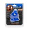 OXBALLS Tri-Squeeze Penissling mit Hodenstrecker aus TPR-Silikon-Mischung Blau