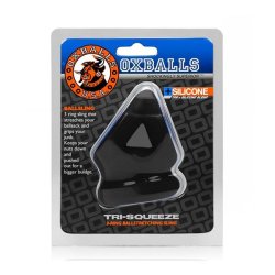 OXBALLS Tri-Squeeze Penissling mit Hodenstrecker aus...