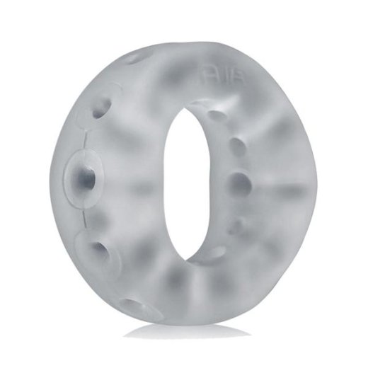 OXBALLS Air Airflow Vented Penisring aus Plus-Silikon clear