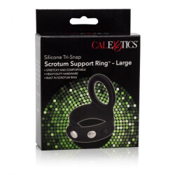 CALEXOTICS Tri-Snap Skrotum Support Silikon Ring L