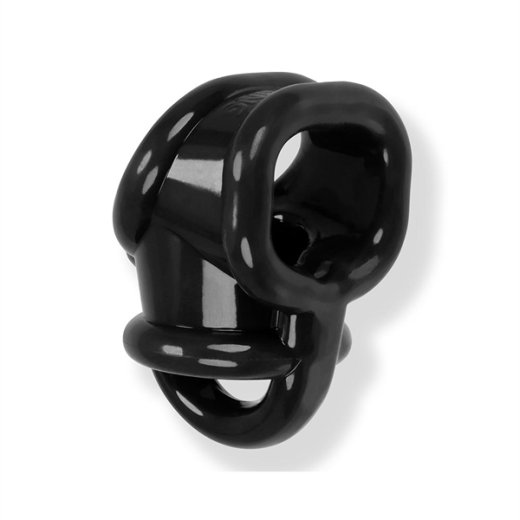 OXBALLS Ballsling Penisring & Hodenstrecker mit Hodentrenner Schwarz