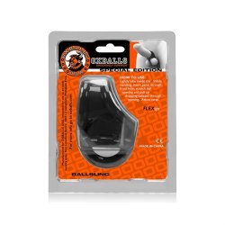 OXBALLS Ballsling Penisring & Hodenstrecker mit Hodentrenner Schwarz