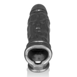 OXBALLS Butch Penishülle aus Flex-TPR Stahlgrau