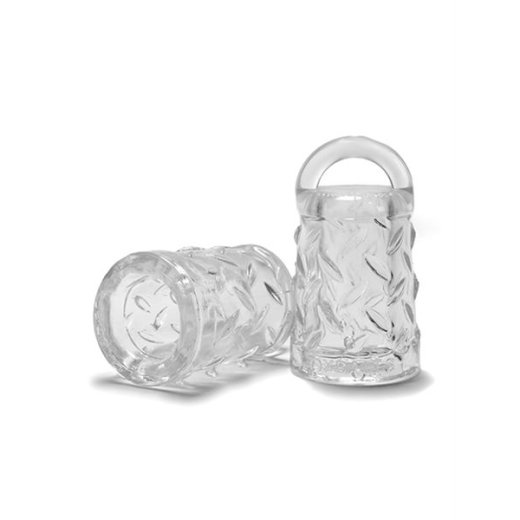 OXBALLS Gripper Brustwarzen-Sauger aus TPR Silikon transparent