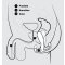 ANEROS Helix Trident Prostata Massager aus ABS Kunststoff Weiss