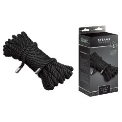 STEAMY SHADES Bondage-Seil aus Baumwolle/ Polyester 10m Schwarz