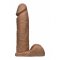 VAC U LOCK 8 Inch Ultraskyn Cock Caramel