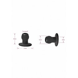 PERFECT FIT Tunnel Plug M aus Silikon & TPR Transparent
