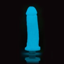 CLONE-A-WILLY Kit Glow in the Dark inkl. Vibro-Bullet Dunkelblau