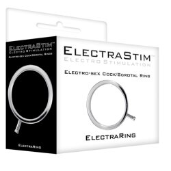 ELECTRASTIM Solid Penisring aus Aluminium 4,6 cm