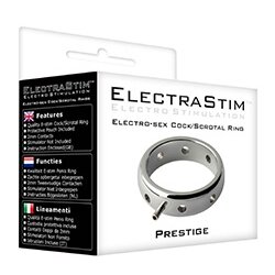 ELECTRASTIM Prestige Penisring aus Edelstahl 3,4 cm