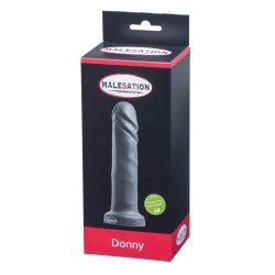 MALESATION Donny Silikon Dildo Schwarz