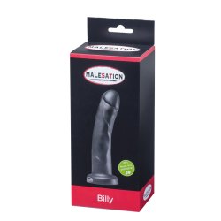 MALESATION Billy Silikon Dildo Schwarz