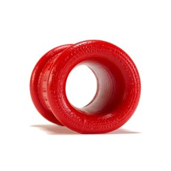OXBALLS Neo Tall Hodenstrecker aus Platinum Silikon Rot