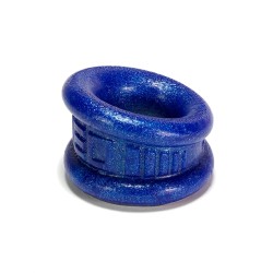 OXBALLS Neo Angle Hodenstrecker aus Platinum Silikon Blau