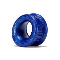 OXBALLS Neo Angle Hodenstrecker aus Platinum Silikon Blau