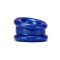 OXBALLS Neo Angle Hodenstrecker aus Platinum Silikon Blau