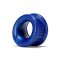 OXBALLS Neo Angle Hodenstrecker aus Platinum Silikon Blau