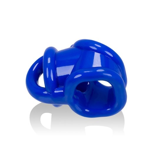 OXBALLS Ballsling Penisring & Hodenstrecker mit Hodentrenner Blau