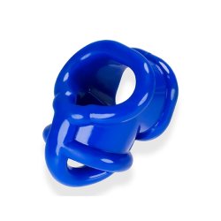 OXBALLS Ballsling Penisring & Hodenstrecker mit Hodentrenner Blau