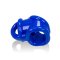 OXBALLS Ballsling Penisring & Hodenstrecker mit Hodentrenner Blau