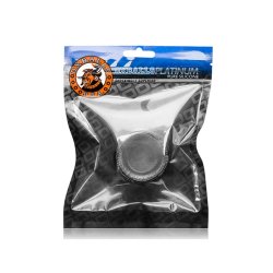 OXBALLS Neo Short Hodenstrecker aus Platinum Silikon Schwarz
