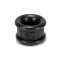 OXBALLS Neo Short Hodenstrecker aus Platinum Silikon Schwarz