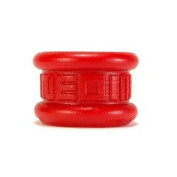 OXBALLS Neo Short Hodenstrecker aus Platinum Silikon Rot