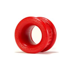 OXBALLS Neo Short Hodenstrecker aus Platinum Silikon Rot