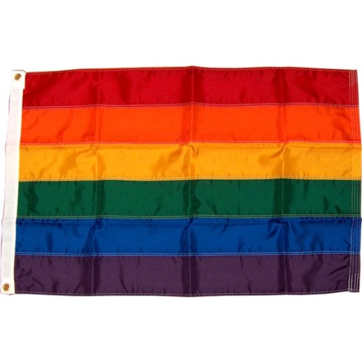Mr.B - Gay Pride Regenbogen Flagge 120x180 cm