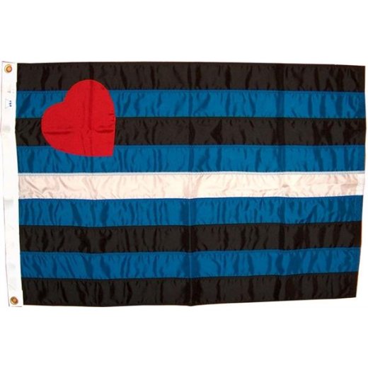 Mr.B - Leder-Pride Flagge 60x90 cm