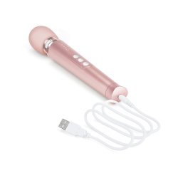 LE WAND Bodywand Massager Petite USB aufladbar Rose/Gold