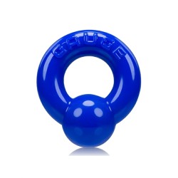 OXBALLS Gauge Penisring aus Flex-TPR Blau