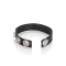 CALEXOTICS Leather 3-Snap Ring Penisring