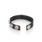 CALEXOTICS Leather 3-Snap Ring Penisring