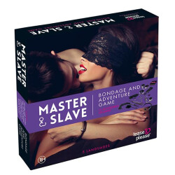 TEASE &amp; PLEASE Master &amp; Slave Bondage Spiel Purple Edition
