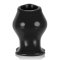 OXBALLS Pighole-FF Hohler Analplug aus Platinum Silikon Schwarz