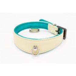 BLACK SWN Halsfessel Blue Ice & Vanilla