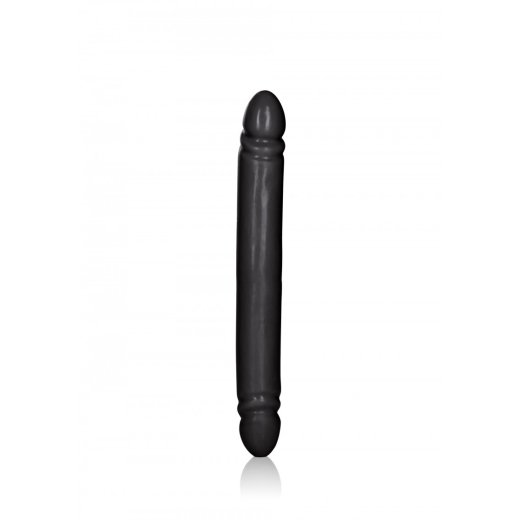 CALEXOTICS Black Jack Smooth Doppel-Dildo 30 cm Schwarz