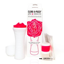 CLONE-A-WILLY Clone-a-Pussy Plus+ Silicone Casting Kit Hot Pink