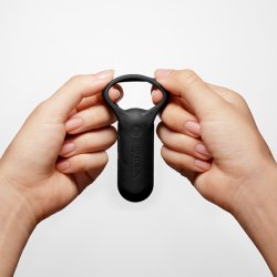 TENGA SVR+ Iroha Smart Vibe Ring mit Vibration Schwarz