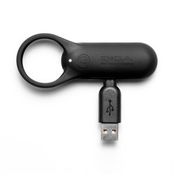Tenga SVR+ Smart Vibe Ring mit Vibration Schwarz