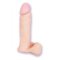 VAC U LOCK Dildo Realistisch aus UltraSkyn 18,5 cm Beige