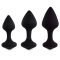 FEELZTOYS Bibi Butt Plug 3er Set Schwarz